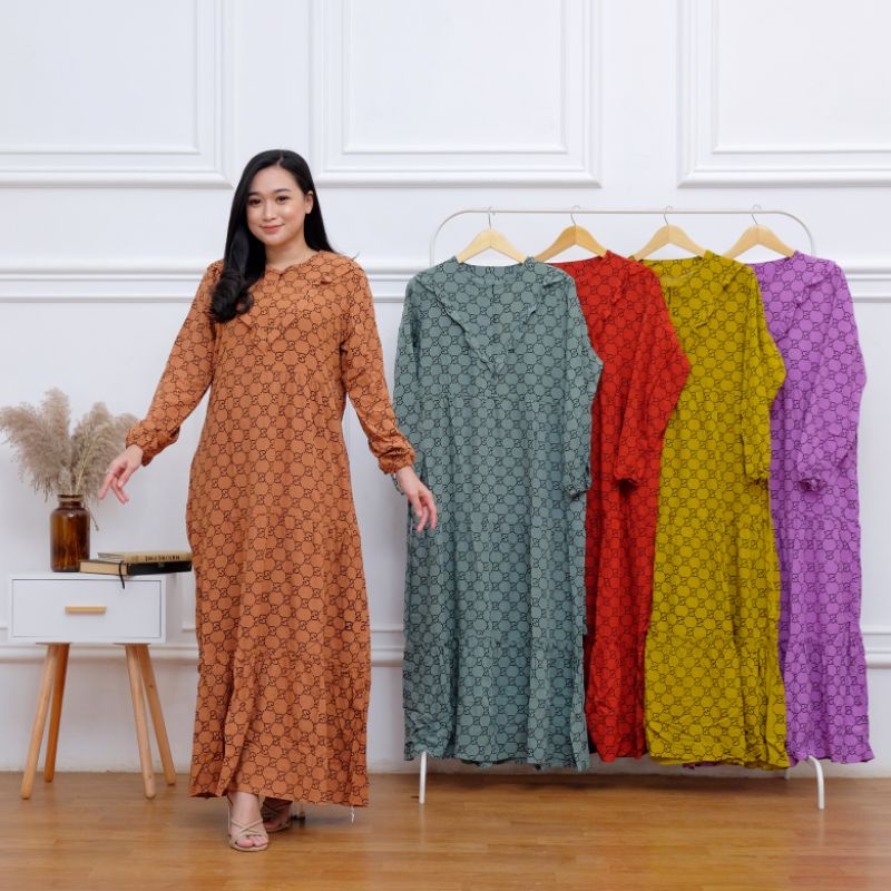 gamis chanel/ gamis branded/gamis rayon premium