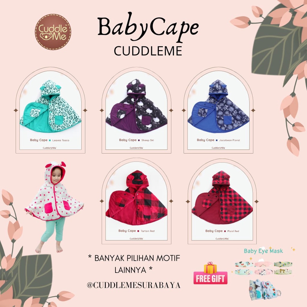 Baby Cape Babycape Cuddle Me CuddleMe jaket bayi