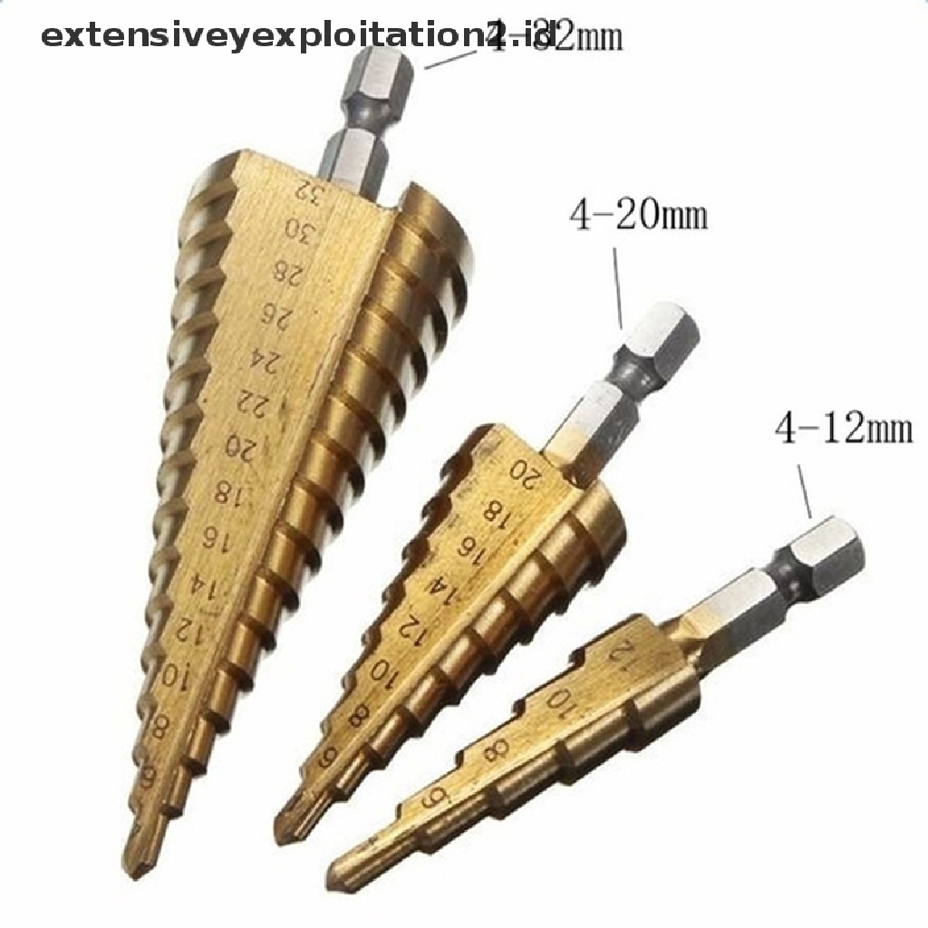 (Hotter) 1/3/5pcs 50ukuran Hss Cobalt Multiple Hole Saw Drill Bit