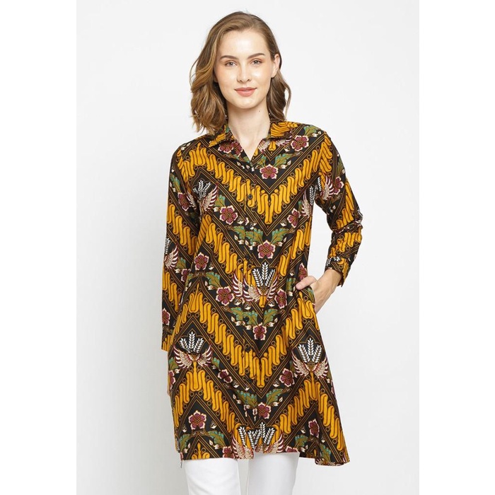 Hassenda - Puricia Dress Batik Wanita Venya - Xxl