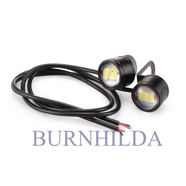 Lampu LED Motor Daily Running Light 3SMD 2 PCS accesoris mobil burnhilda