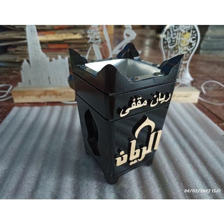 Promo Gila || Costum Nama Dan Logo || Bukhur Arab-Perapen Dupa -Tempat Bakar Dupa Kayu-Dupa Gaharu