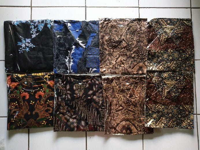 Size M L Xl Xxl Bswart Batik Hrb026 Kenongo Hem Pendek Padi Pekalongan