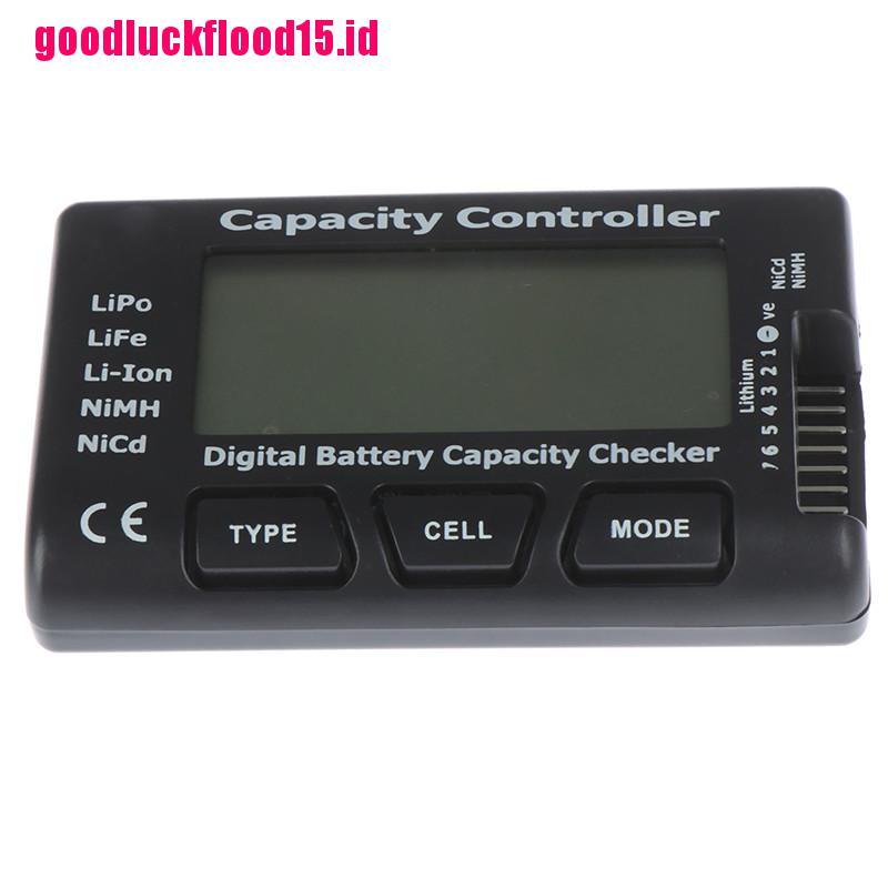 {LUCKID}1Pc Digital battery capacity controller checker for NiMH Nicd LiPo LiFe Li-ion