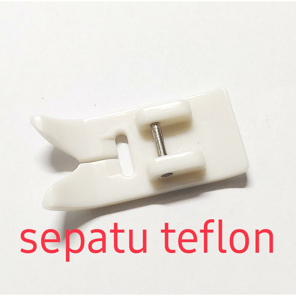 sepatu teflon untuk jahit bahan kulit dll