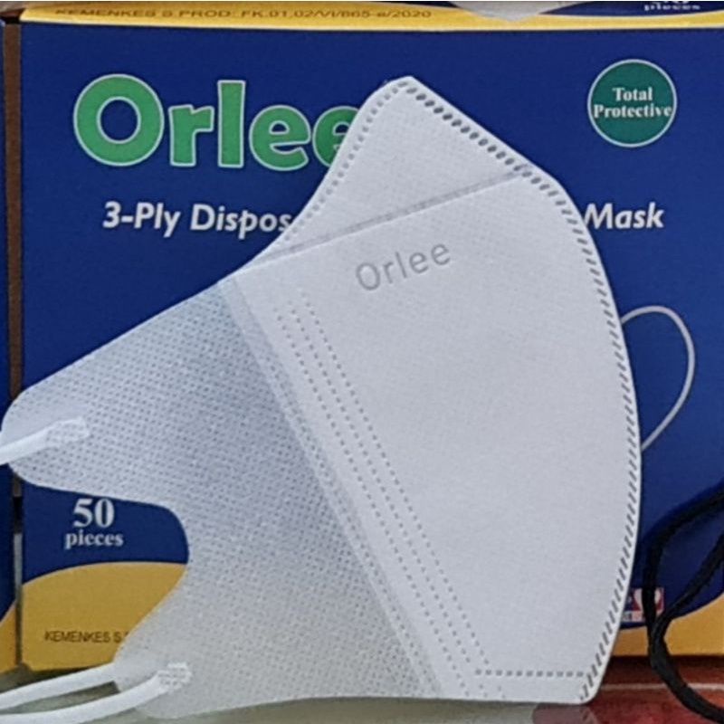 masker Duckbill ORLEE EMBOS isi 50