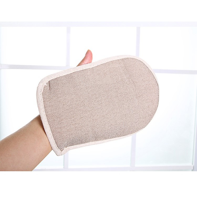 ILAHUI Fingerless Bath Gloves / Daily Necessities