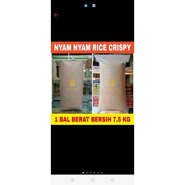 Nyam nyam Rice Crispy Kiloan Murah 1 Bal 7.3 kg /  NYAM NYAM / RICE CRISPY /CRISPY RICE