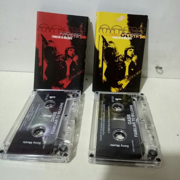 kaset pita tape OASIS Familiar to millions Diskon