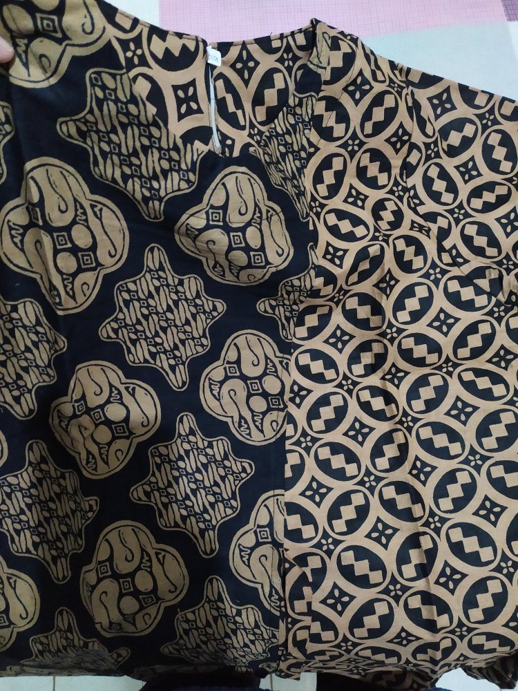 Blouse Batik Wanita Tali Samping | Baju Batik Kantoran | Blouse Ziggy Tali