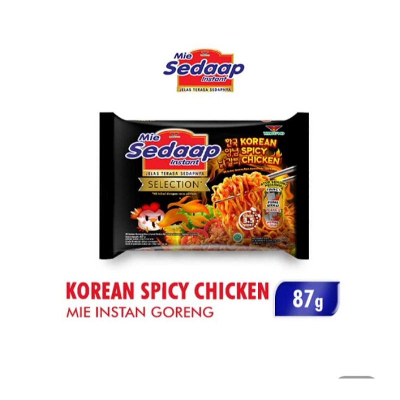 

MIE SEDAAP KOREAN SPICY CHICKEN 87gram
