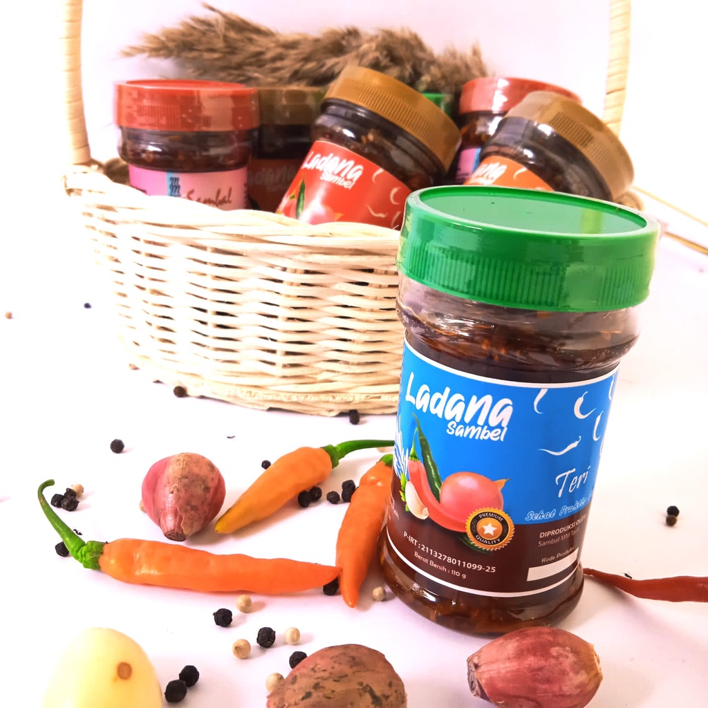 

Sambal Teri Pedas Kemasan 120g