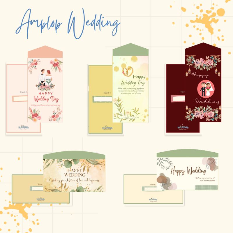 Jual Murah Amplop Lebaran Amplop Wedding Angpao Wedding Custome