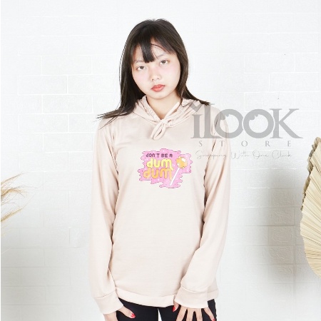 ilook | Sweater Dum - Dum | Hoodie Dum - Dum - Fit to L