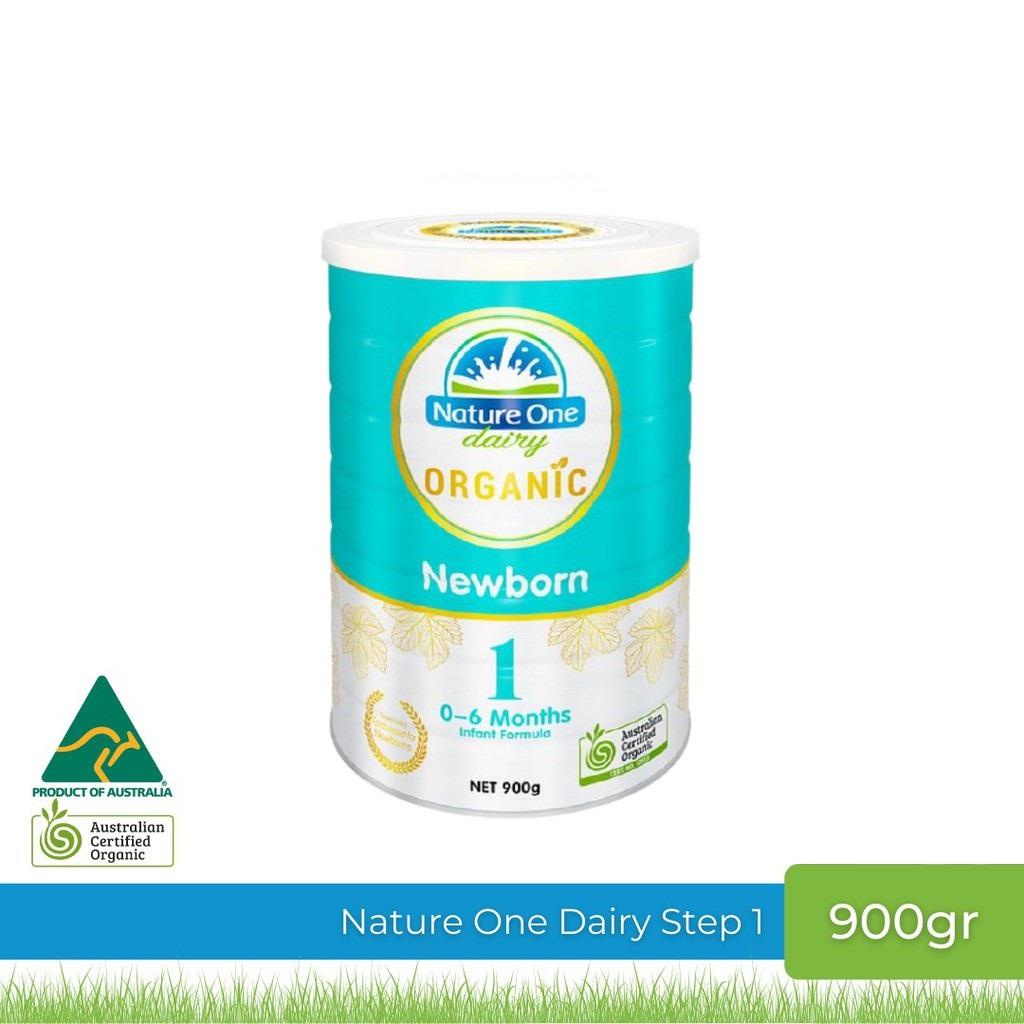 Nature One Dairy Organic Newborn Step 1 - Susu Bayi 0 - 6 Bulan 900gr