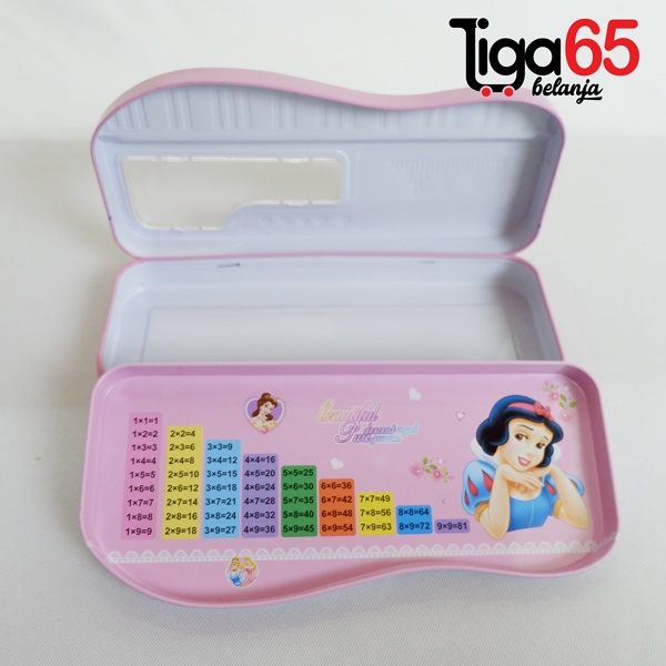 365 PENCIL CASE #40791 Tempat Pensil / Pouch Penyimpanan Besar / Pencil Case Magnet