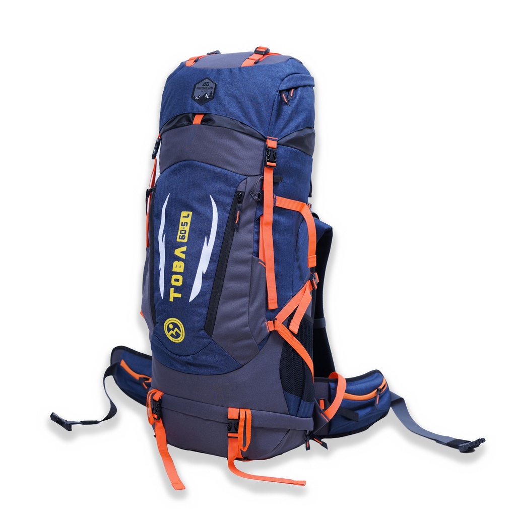 TAS CARRIER GUNUNG ADVENTURE GEAR SERI TOBA 60+5 LITER