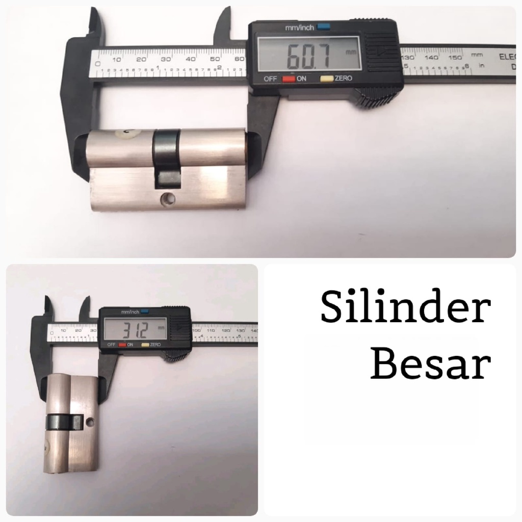 Silinder Kunci Pintu YSK Ukuran Kecil dan Besar / Cylinder