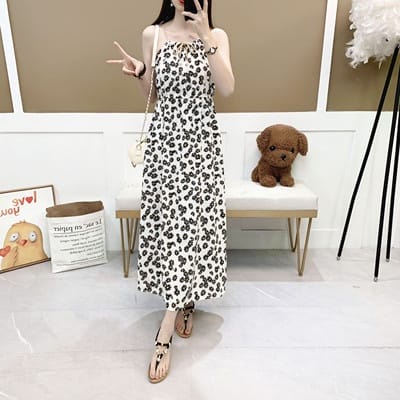 BEFAST - ZFC OOTD Wanita Dress WINNY / Summer Dress / Midi Dress / Dress Casual / Pakaian Dress Kekinian / Dress Pantai / Outfit Wanita Remaja Terbaru / Dress Motif Bunga / LongDress Terlaris