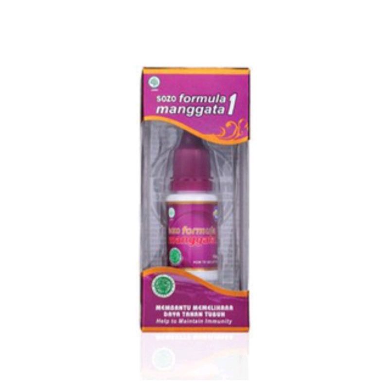 Soman 1 ( Sozo Formula Manggata 1) 100% original-British Propolis 100% Asli