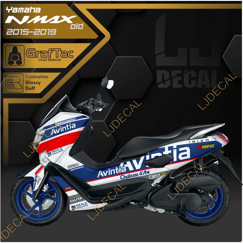 Decal Nmax Old dan New GP AVINITA