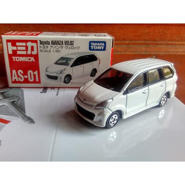 ✰zdw-345 Tomica N0 AS 01 Toyota Avanza Velos Miniatur Mobil Replika Diecast ✰