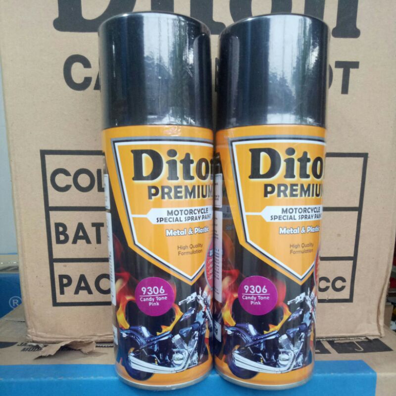 Diton Premium Candytone Pink 9306 400cc Pilok Pilox Diton Premium cat semprot diton premium