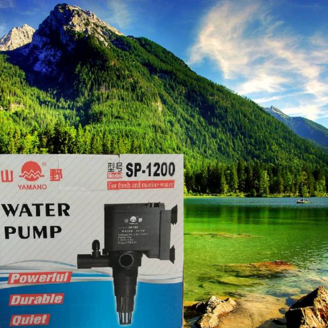 Mesin POMPA AIR CELUP YAMANO SP-1200  filter aquarium Aquascape Power Head Submersible Pump