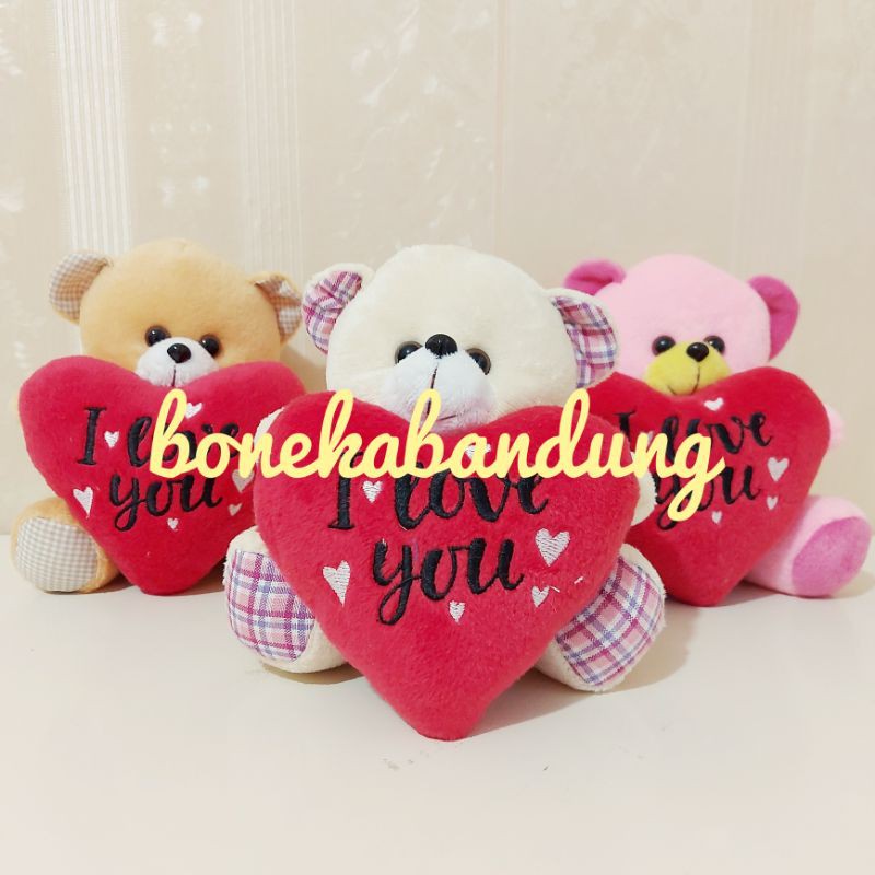 boneka beruang love valentine hampers dan kado