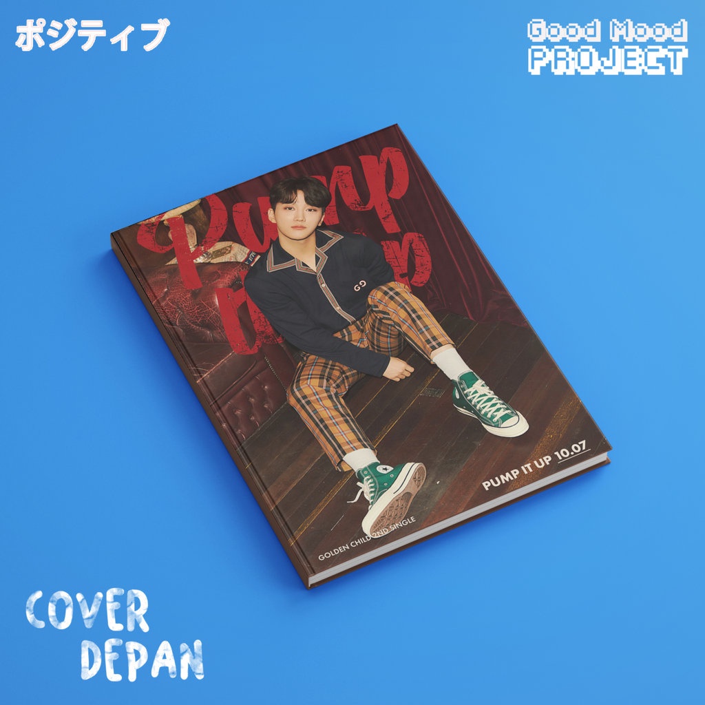 

Buku Tulis Catatan KPOP Golden Child Pump Joochan Hardcover A5 Notebook Agenda Planner Jurnal Notes