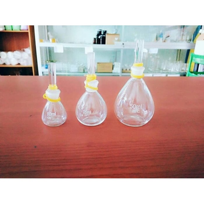 Alat Praktikum Laboratorium Kimia Fisika Piknometer Picnometer 10 ml