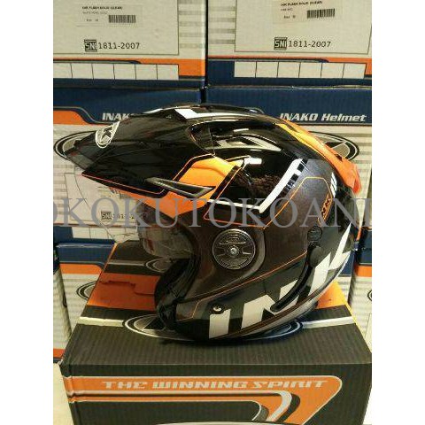 helm INK T 1 2 visor motif