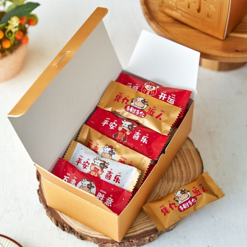 KOTAK COOKIES NASTAR PERMEN IMLEK EMAS POHON UANG BOX GOLD UNIK