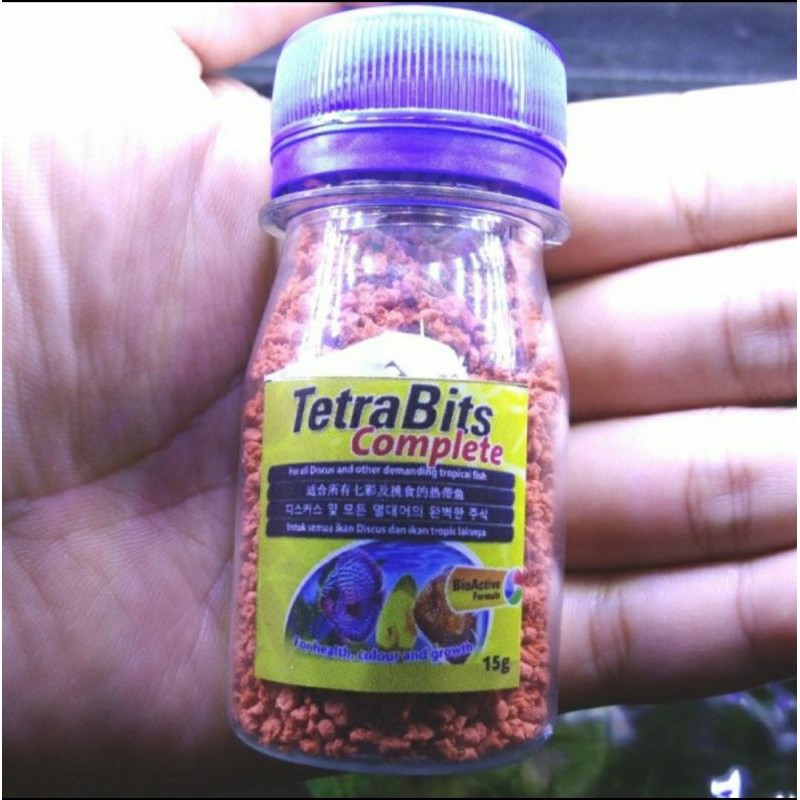 tetra bits tetrabits 15gr 15gram original!!