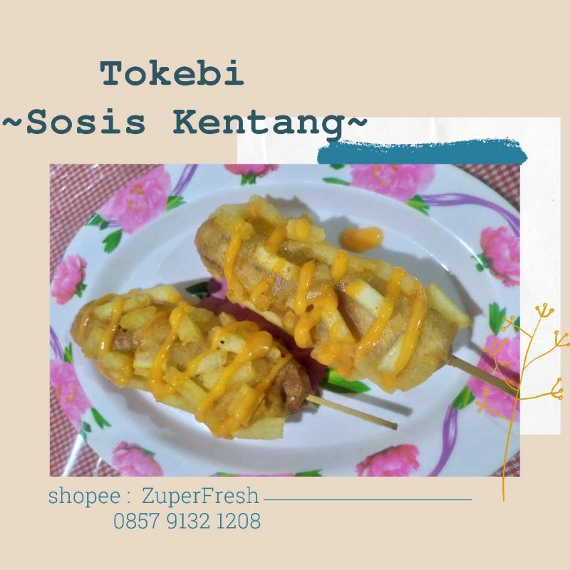 

Tokebi Sosis Kentang -Hotdog Kentang