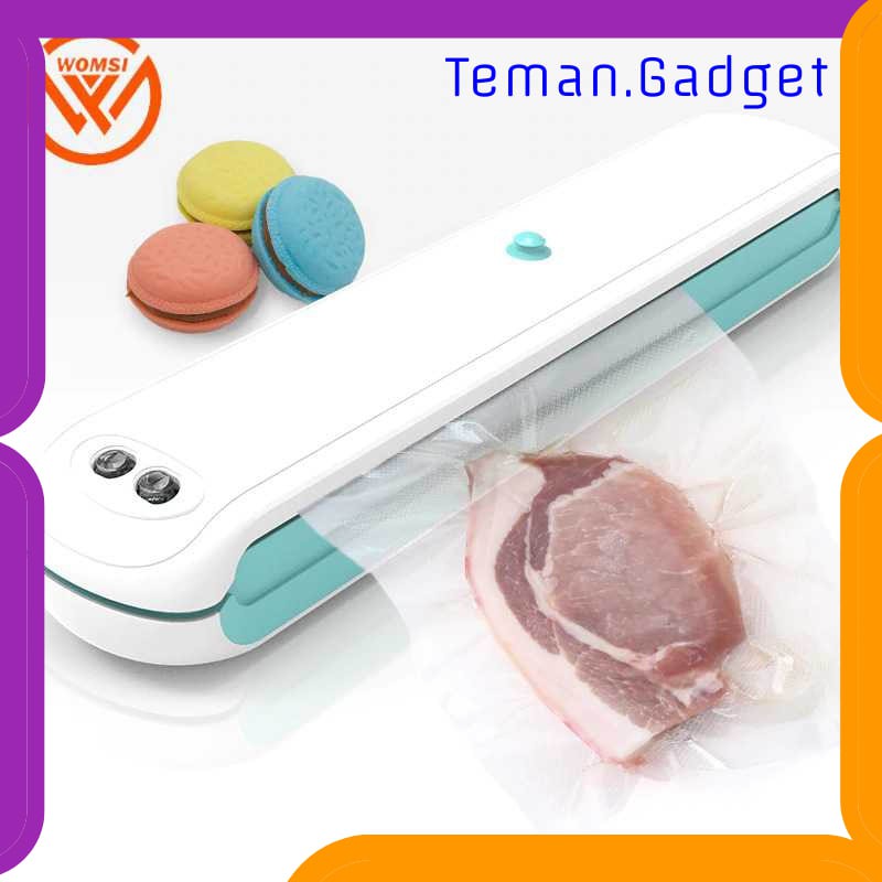 TG-DE277 WOMSI Pompa Vacuum Sealer Makanan Single Pump with 10 Bags - SX-360