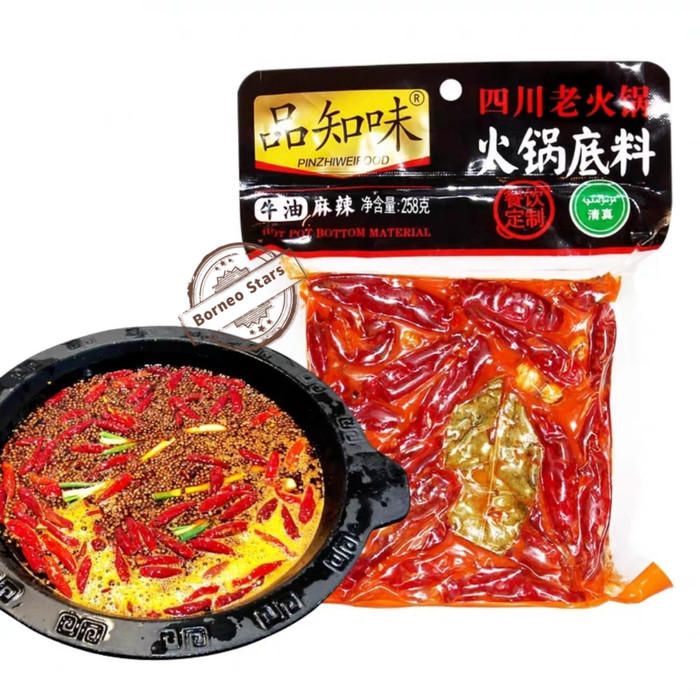 

READY - PZW HOTPOT BOTTOM MATERIAL 258 GR/ BUMBU SHABU MALA BUTTER BEEF