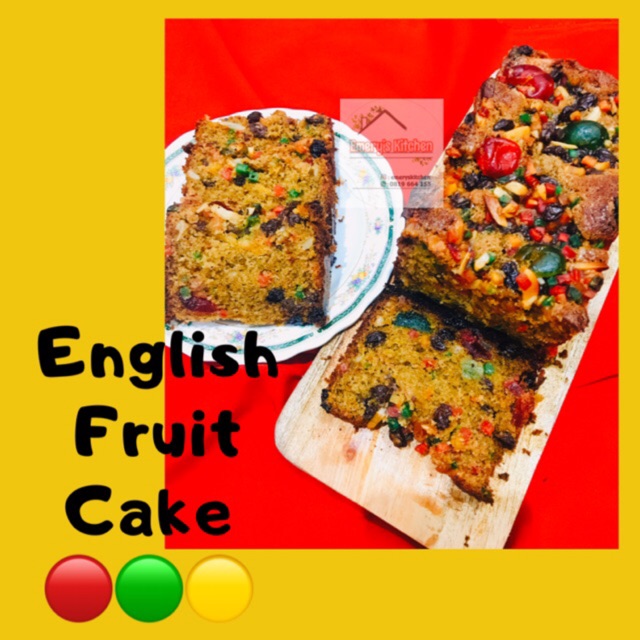 

ENGLISH FRUITS CAKE