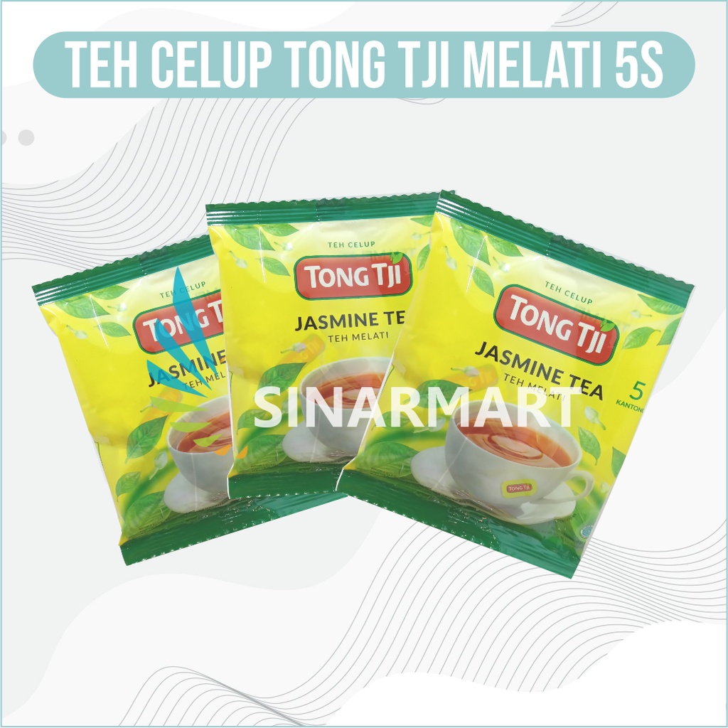 

TEH CELUP TONG TJI JASMINE RENCENG ISI 5 KANTONG