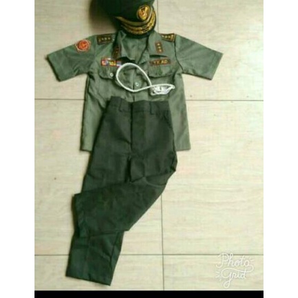 Best Seragam PDH TNI AD anak .,