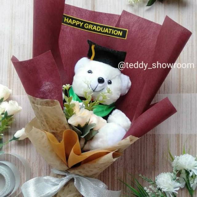 BIG PROMO / Buket Boneka Wisuda BESAR / Buket Toga Wisuda / Buket anniversary / Buket Ultah