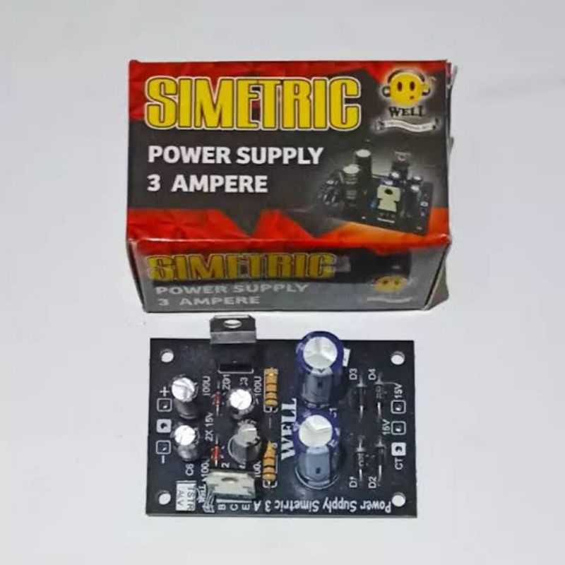 KIT Simetris regulator psu simetris 15v