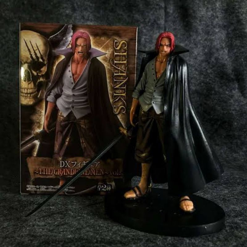 figur glm shanks onepieces figur akagami no shanks red force yonkou