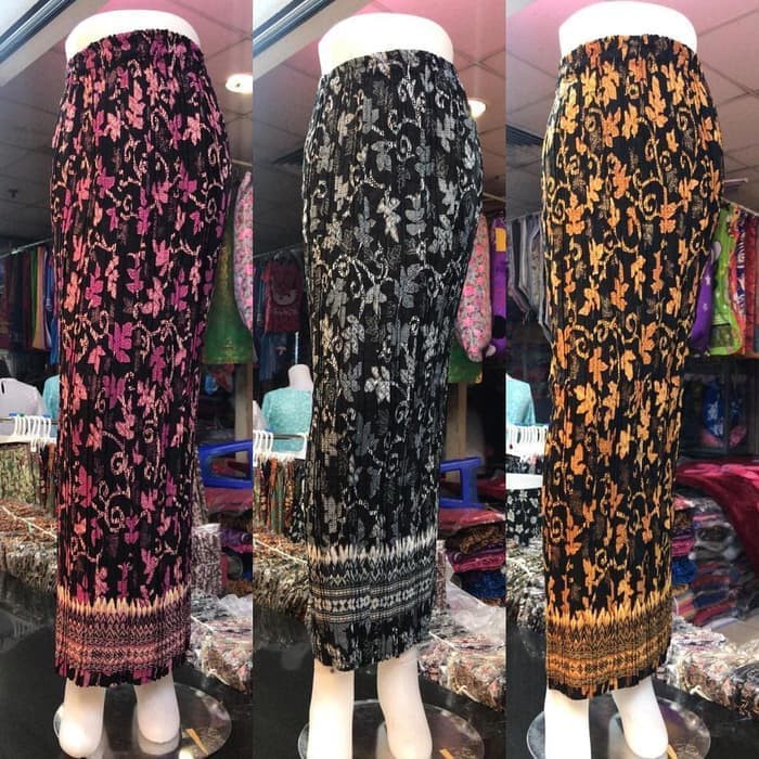 Rok Plisket Batik VOL.2 Bawahan Kebaya bisa Jumbo Kondangan Seragaman