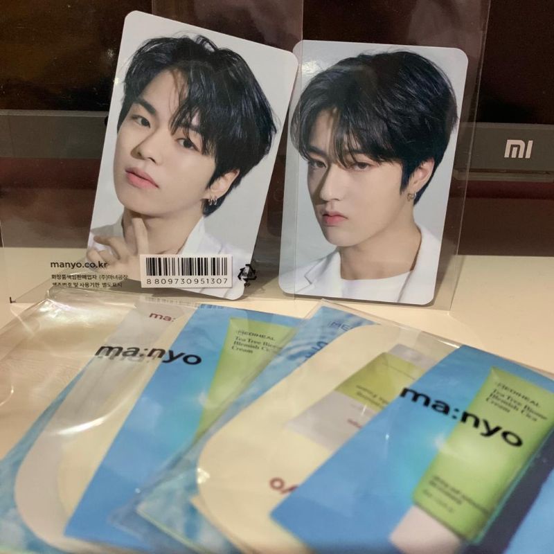 [READY] TREASURE x MANYO EVENT 4 PC JUNKYU HARUTO OFFICIAL