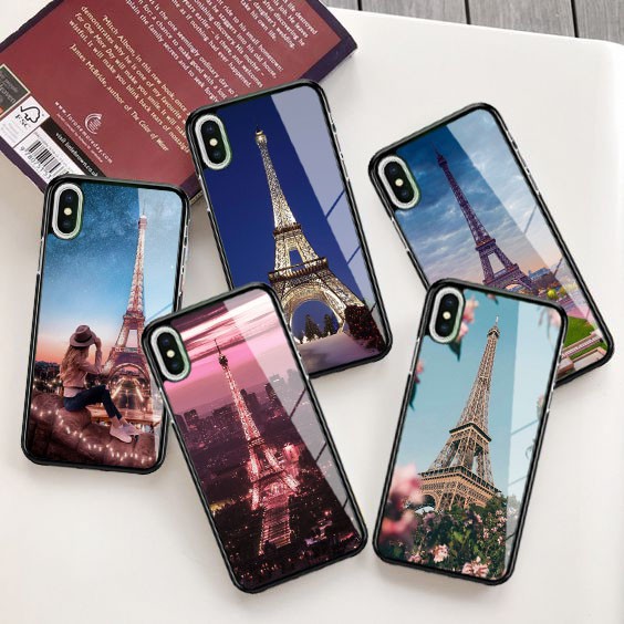 [P126] Menara Eiffel Case 2D for Oppo Vivo Xiaomi Realme Samsung Iphone