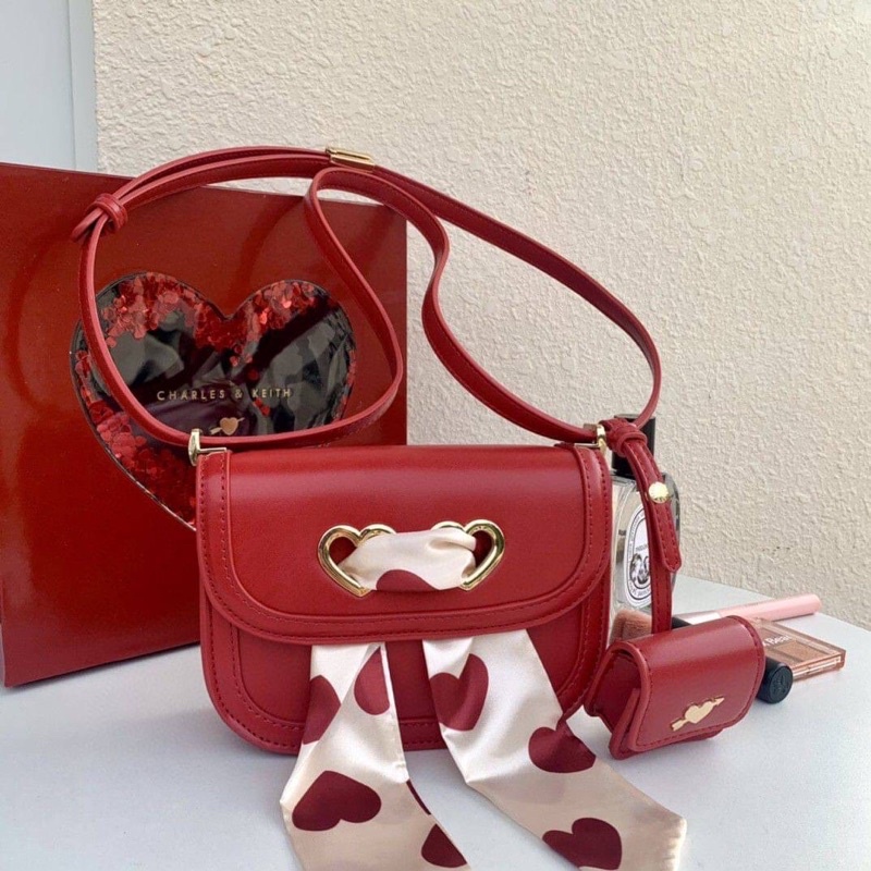 TAS SELEMPANG WANITA TERBARU GIFT SET FREE BOX CK-094