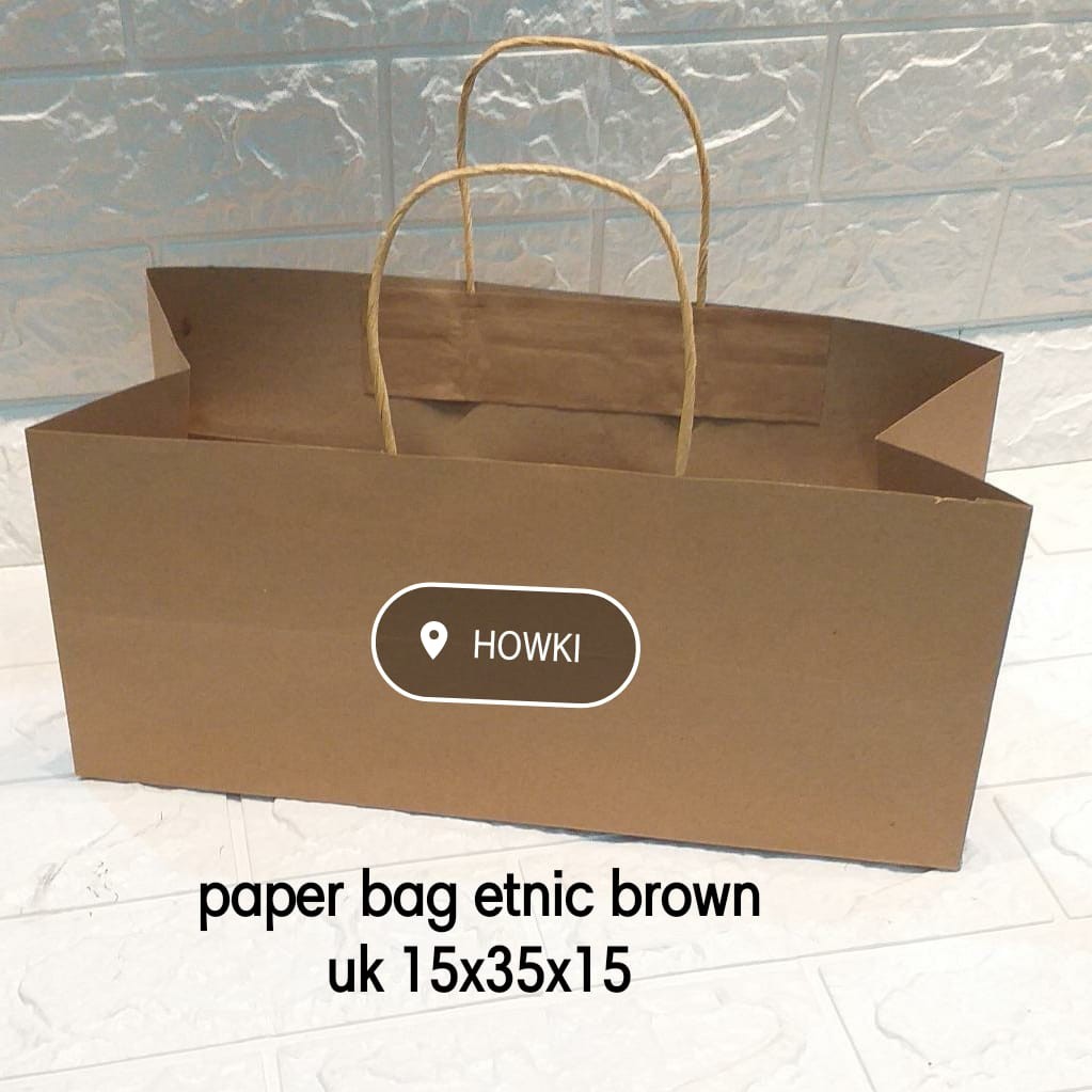 

Paper Bag Etnic Brown
