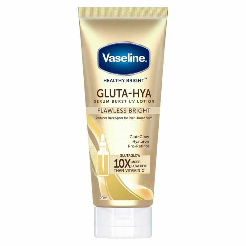 Vaseline Healthy Bright Gluta-Hya Serum Burst Lotion 200 ml - Dewy Radiance ~ ORIGINAL 100%