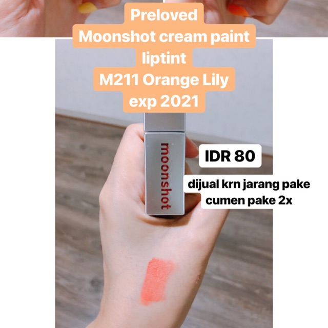 Preloved Moonshot Cream Paint Liptint